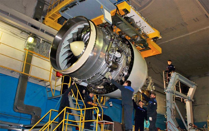 Сборка двигателя ПД-14 на заводе «Авиадвигатель» в Перми