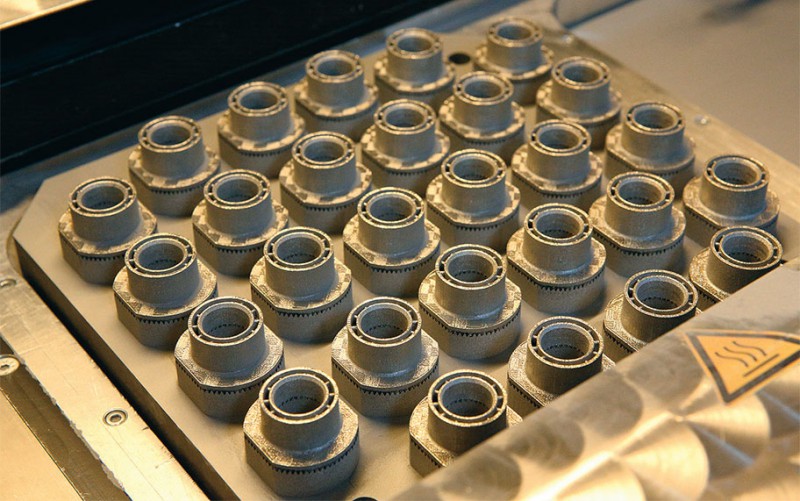 Завихрители фронтового устройства камеры сгорания двигателя ПД-14, изготавливаемые на ВИАМе методом 3D-технологий из отечественной металлопорошковой композиции